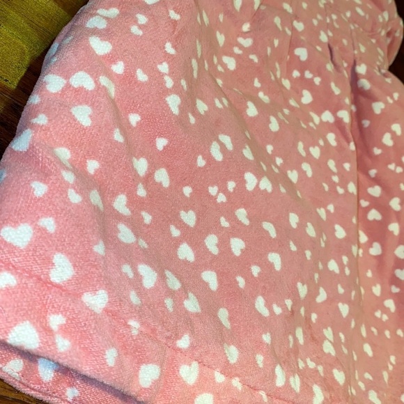 Monsoon rose pink with white hearts winter coat kids 12-18 months youth jacket - Picture 10 of 10